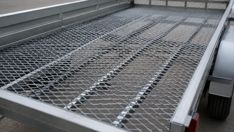 Expanded Metal for Trailer Floor visual guide