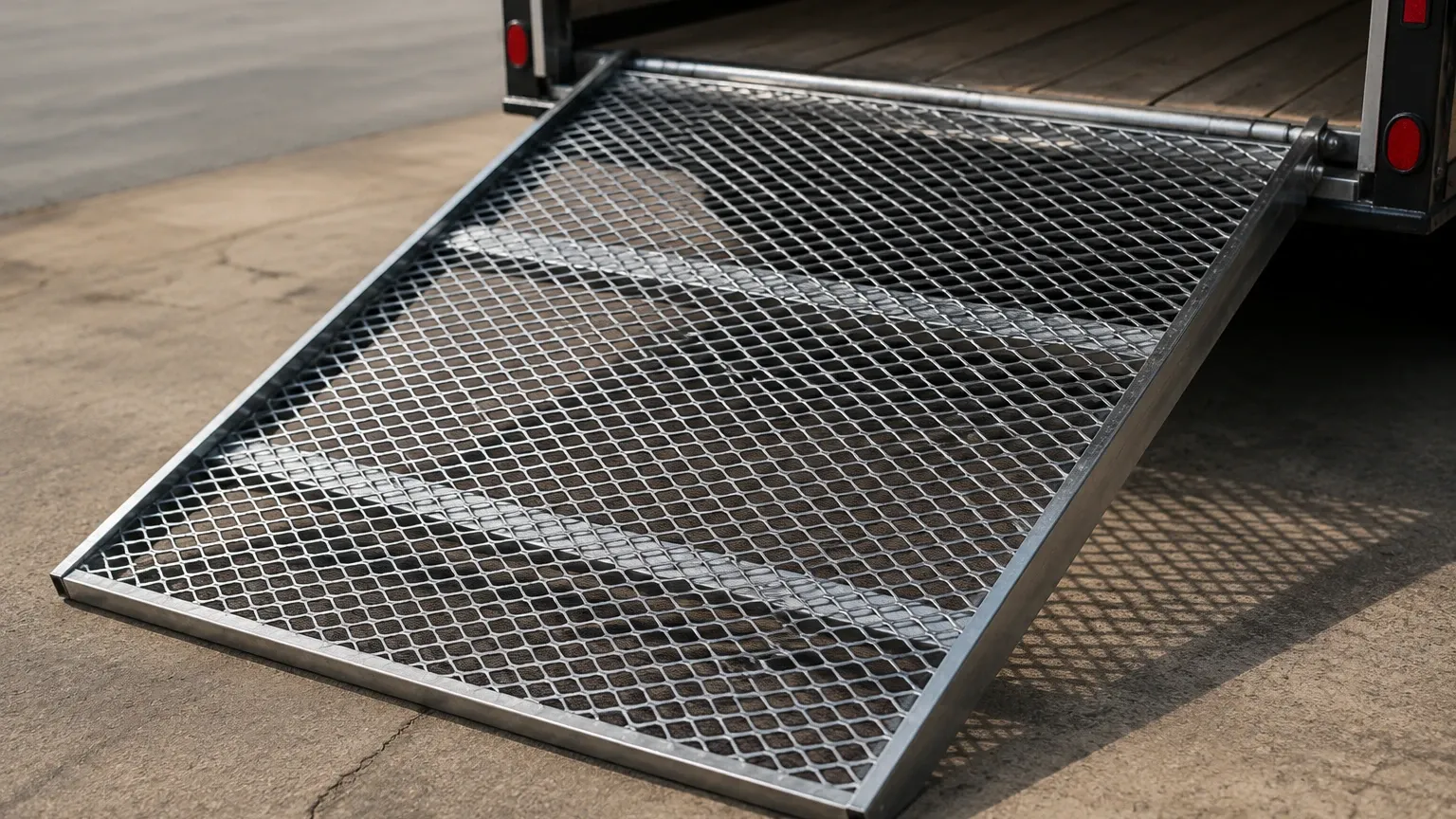 Expanded Metal for Trailer Ramp Expanded Metal for Trailer Ramp visual guide