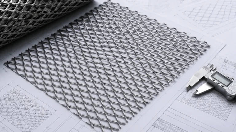 Expanded Metal Hatch Pattern Autocad visual guide