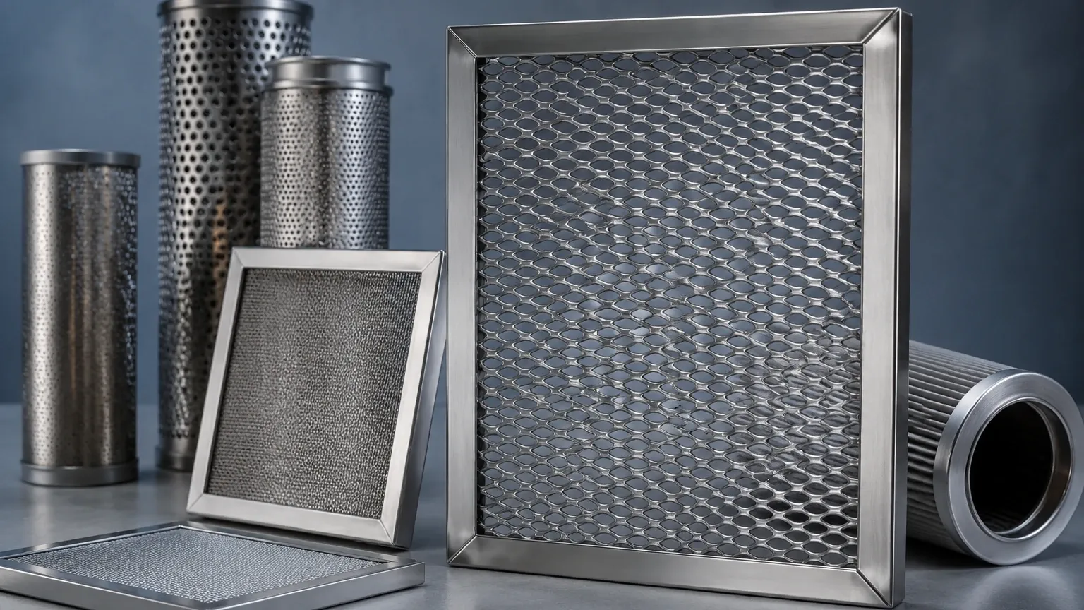 Expanded Metal in Frame Expanded Metal in Frame visual guide