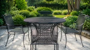 Expanded Metal Lawn Furniture visual guide