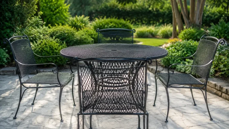 Expanded Metal Lawn Furniture visual guide