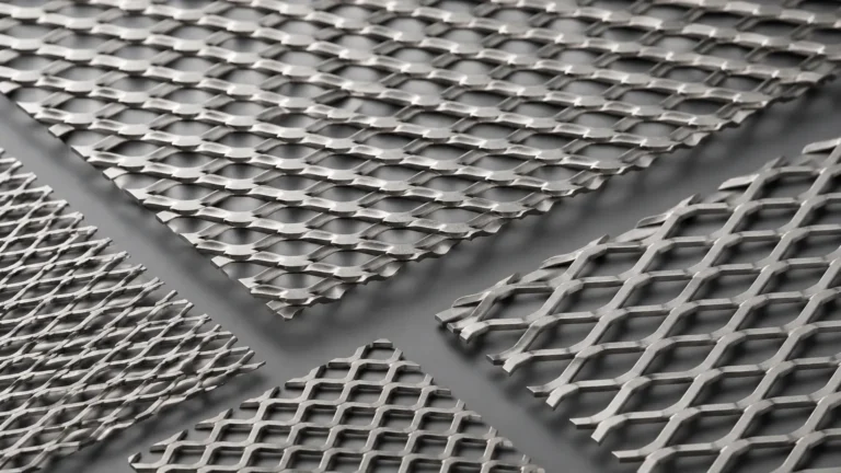 Expanded Metal Mesh Sheet visual guide