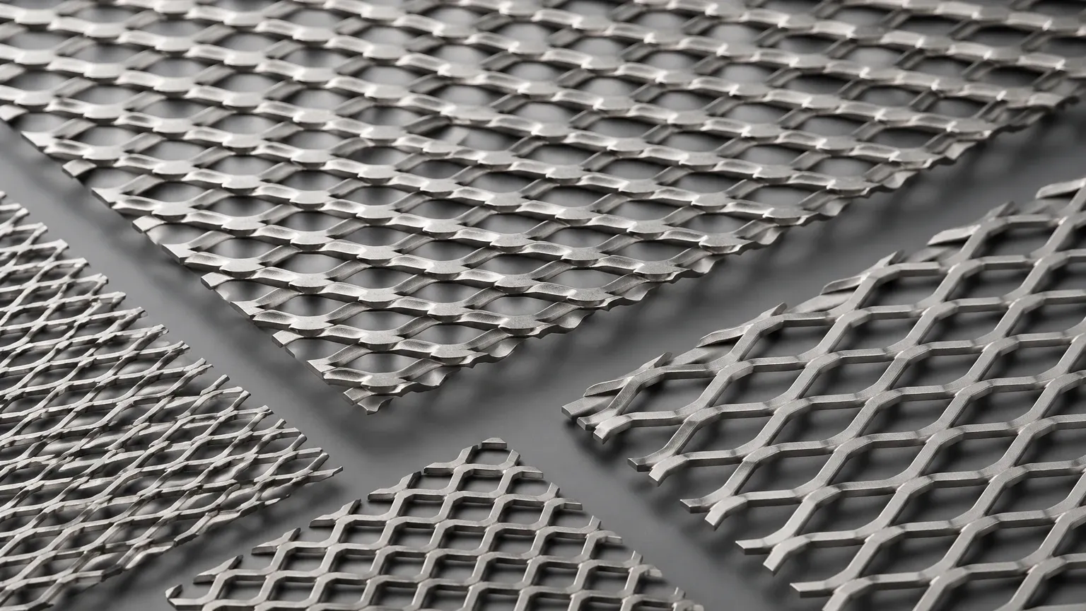 Expanded Metal Mesh Sheet visual guide