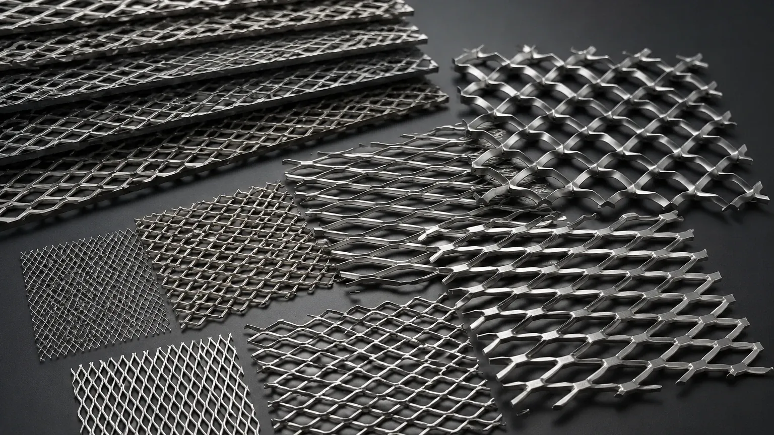 Expanded Metal Mesh Sizes Expanded Metal Mesh Sizes visual guide