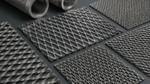 Expanded Metal Mesh Standard Size visual guide