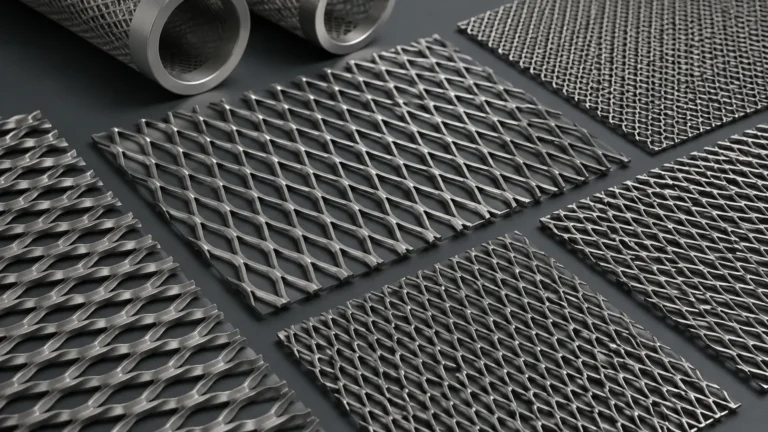 Expanded Metal Mesh Standard Size visual guide