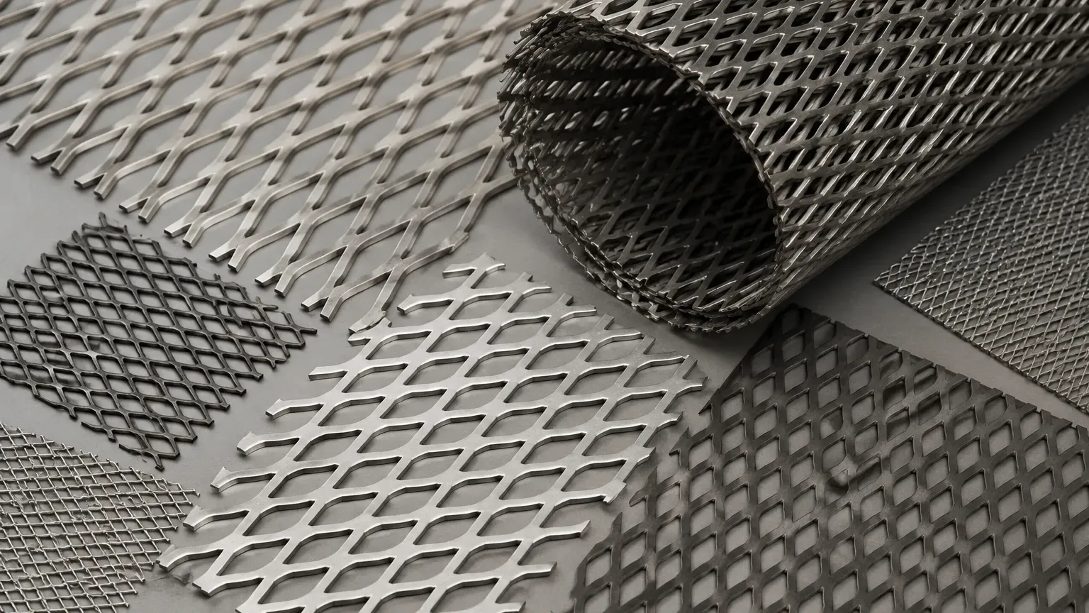 Expanded Metal of Iron or Steel Expanded Metal of Iron or Steel visual guide
