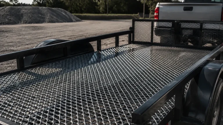 Expanded Metal on Trailer visual guide