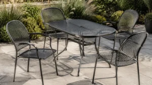 Expanded Metal Patio Furniture visual guide