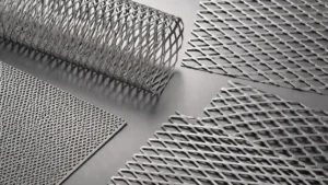 Expanded Metal Process visual guide