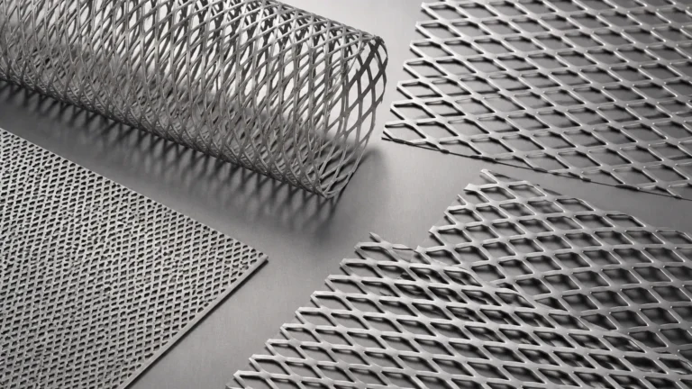 Expanded Metal Process visual guide
