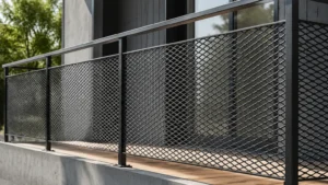 Expanded Metal Railing visual guide