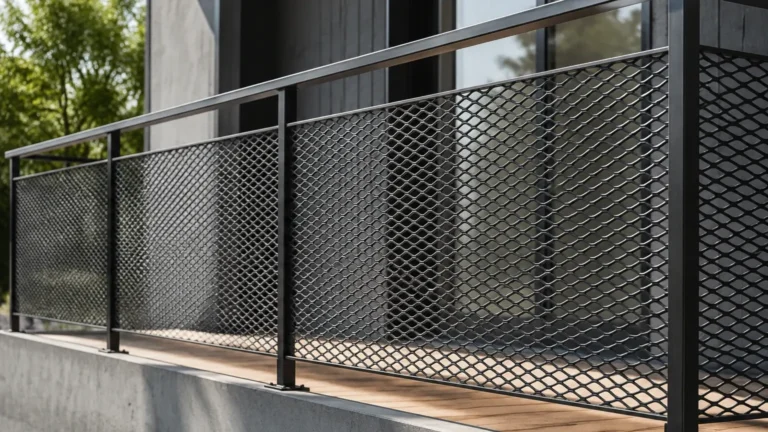 Expanded Metal Railing visual guide