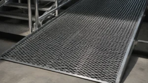 Expanded Metal Ramp visual guide