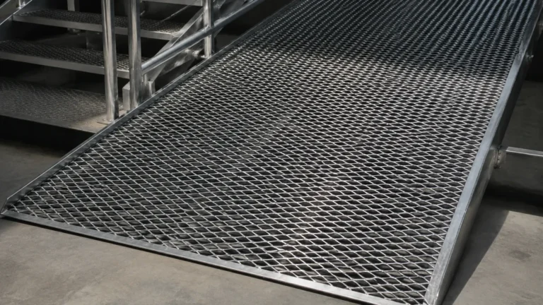 Expanded Metal Ramp visual guide