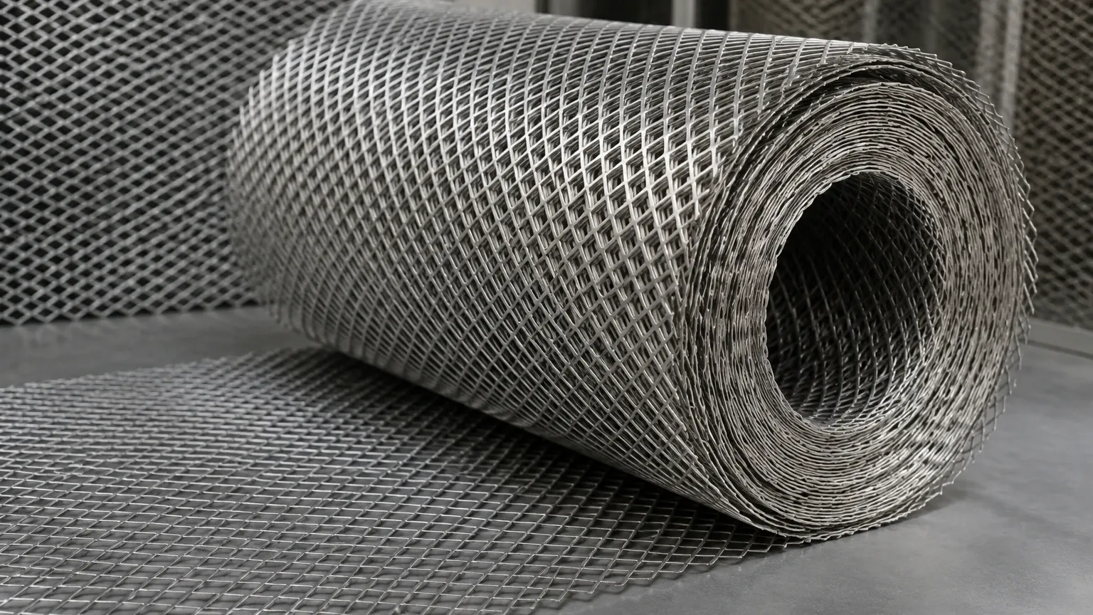 Expanded Metal Roll Expanded Metal Roll visual guide