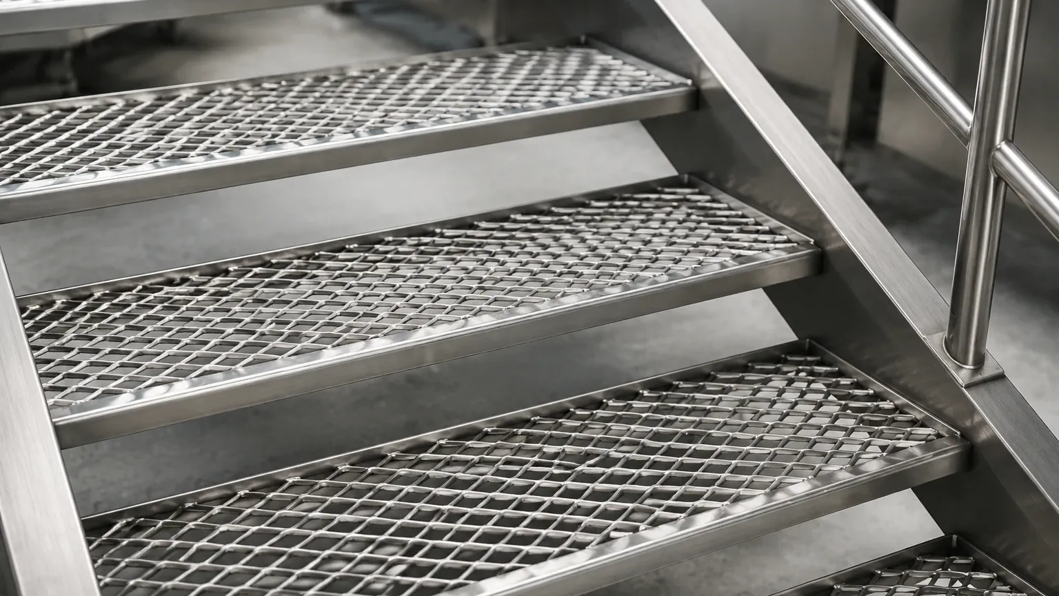 Expanded Metal Steps Expanded Metal Steps visual guide
