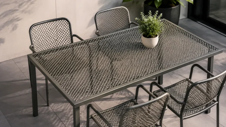 Expanded Metal Table visual guide