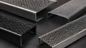 Expanded Metal U Edging visual guide