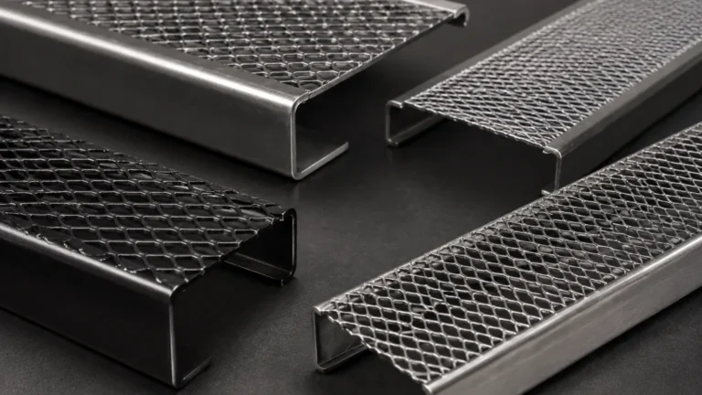 Expanded Metal U Edging visual guide