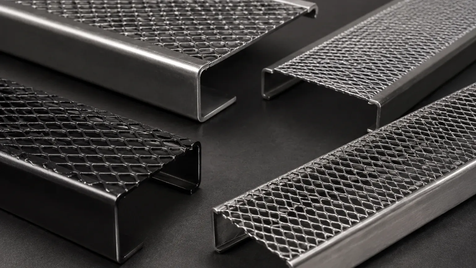 Expanded Metal U Edging Expanded Metal U Edging visual guide