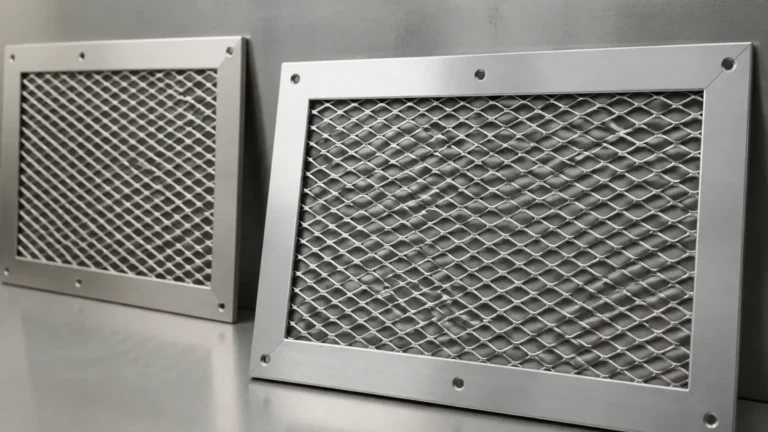 Expanded Metal Vent Cover visual guide