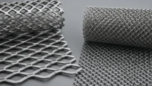 Expanded Metal vs Diamond Mesh visual guide