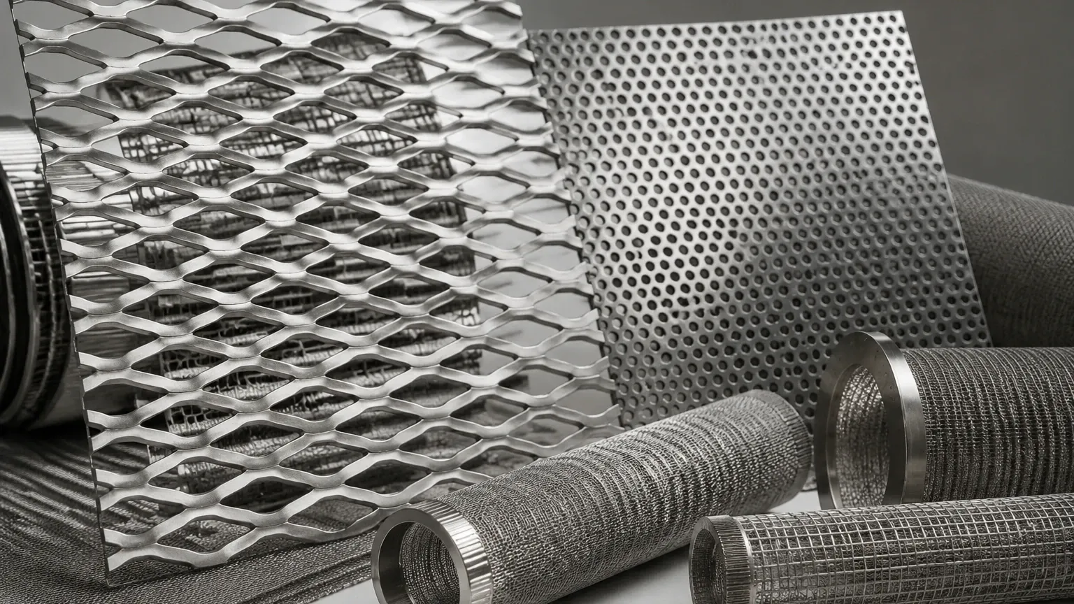 Expanded Metal vs Perforated Metal Expanded Metal vs Perforated Metal visual guide