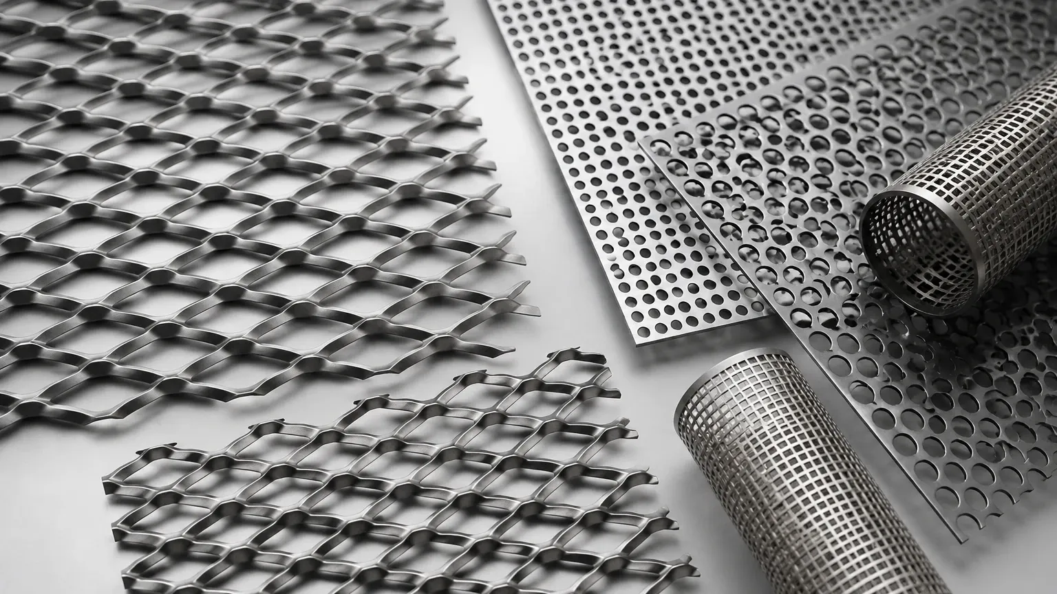 Expanded Metal vs Serrated visual guide