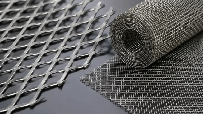 Expanded Metal vs Wire Mesh visual guide