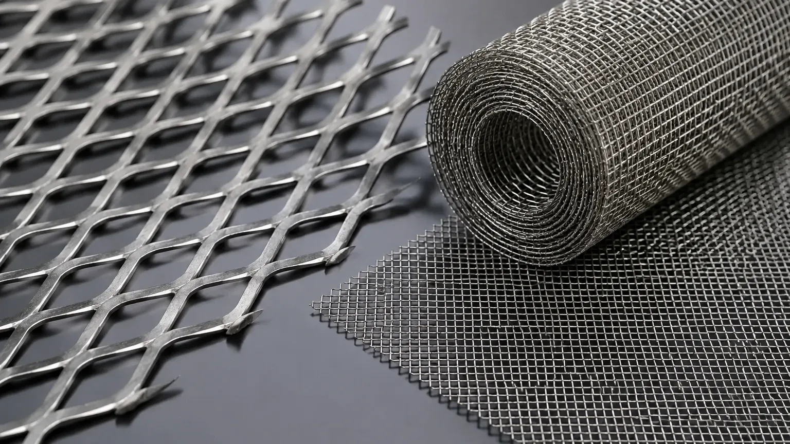 Expanded Metal vs Wire Mesh Expanded Metal vs Wire Mesh visual guide