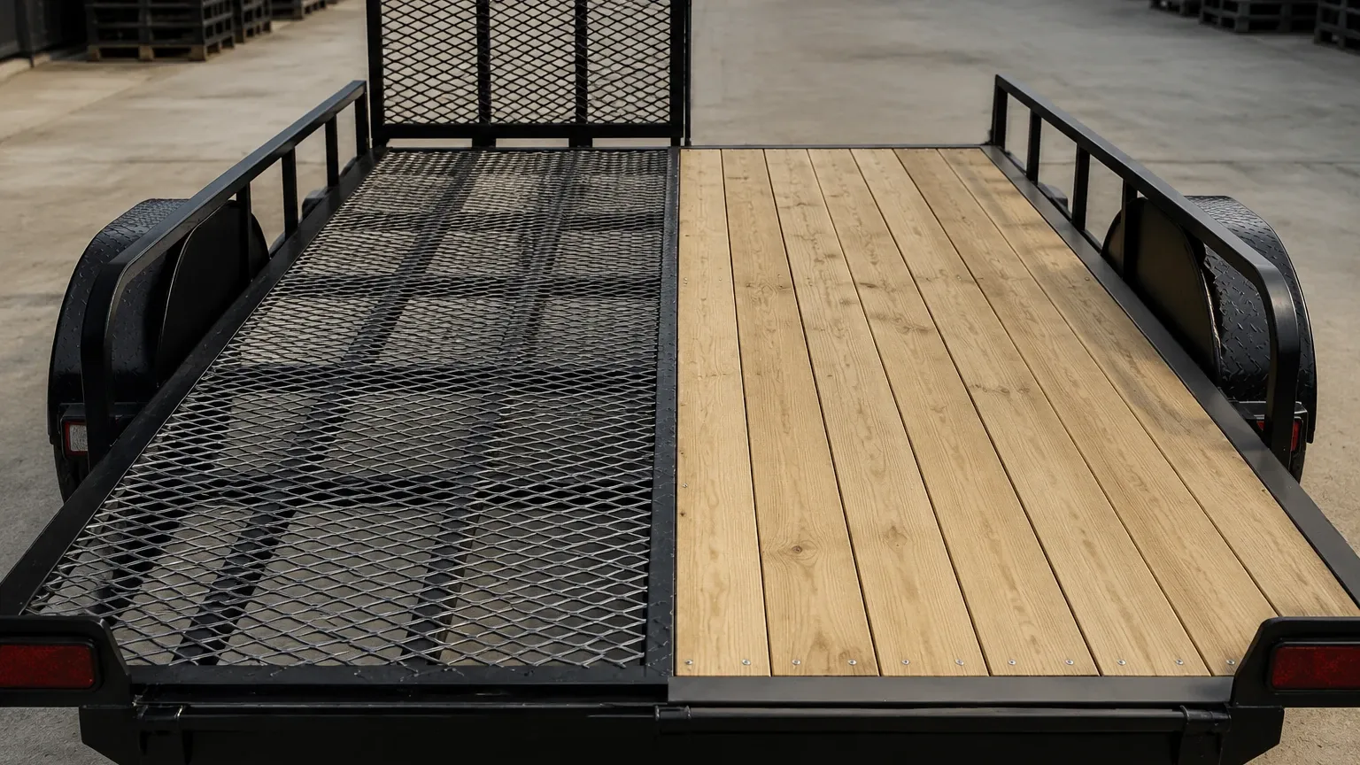 Expanded Metal vs Wood Trailer Expanded Metal vs Wood Trailer visual guide