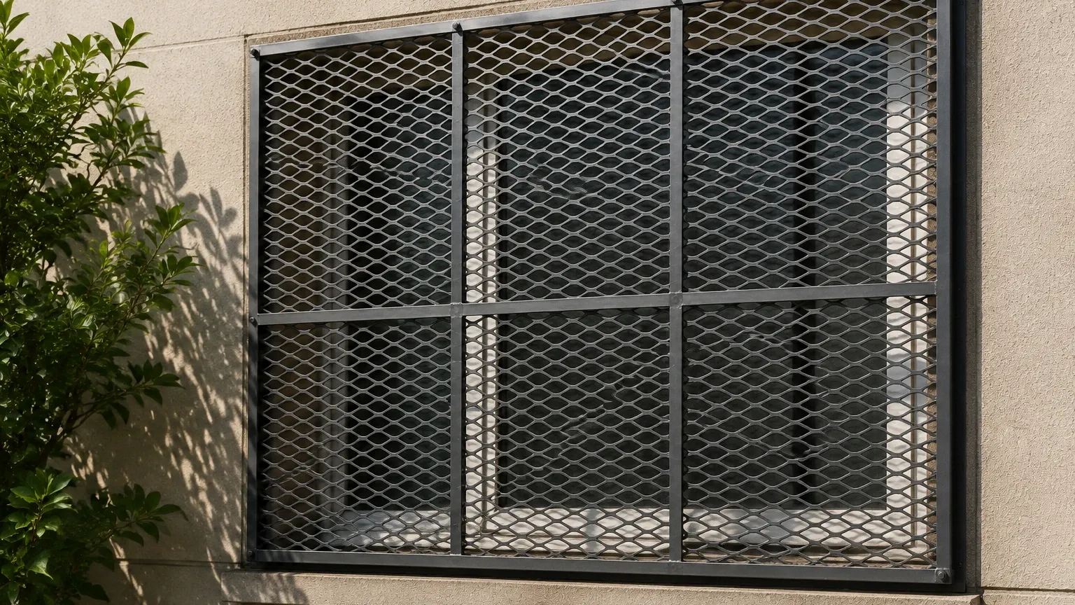 Expanded Metal Window Guards Expanded Metal Window Guards visual guide
