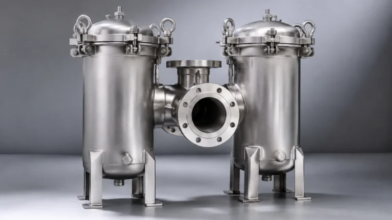 Fabricated Duplex Strainer visual guide