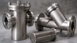 Fabricated Strainer visual guide