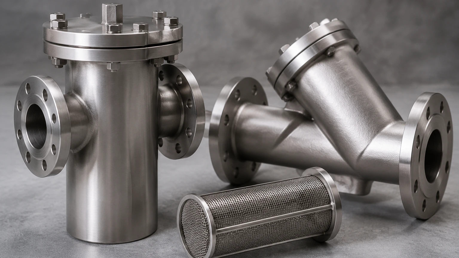 Fabricated Strainer visual guide