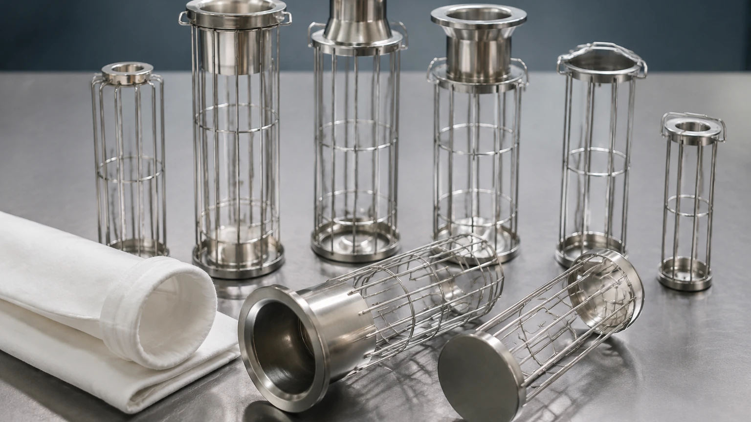 Filter Bag Cages visual guide