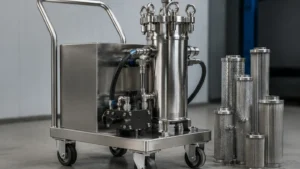Filter Cart Hydraulic visual guide