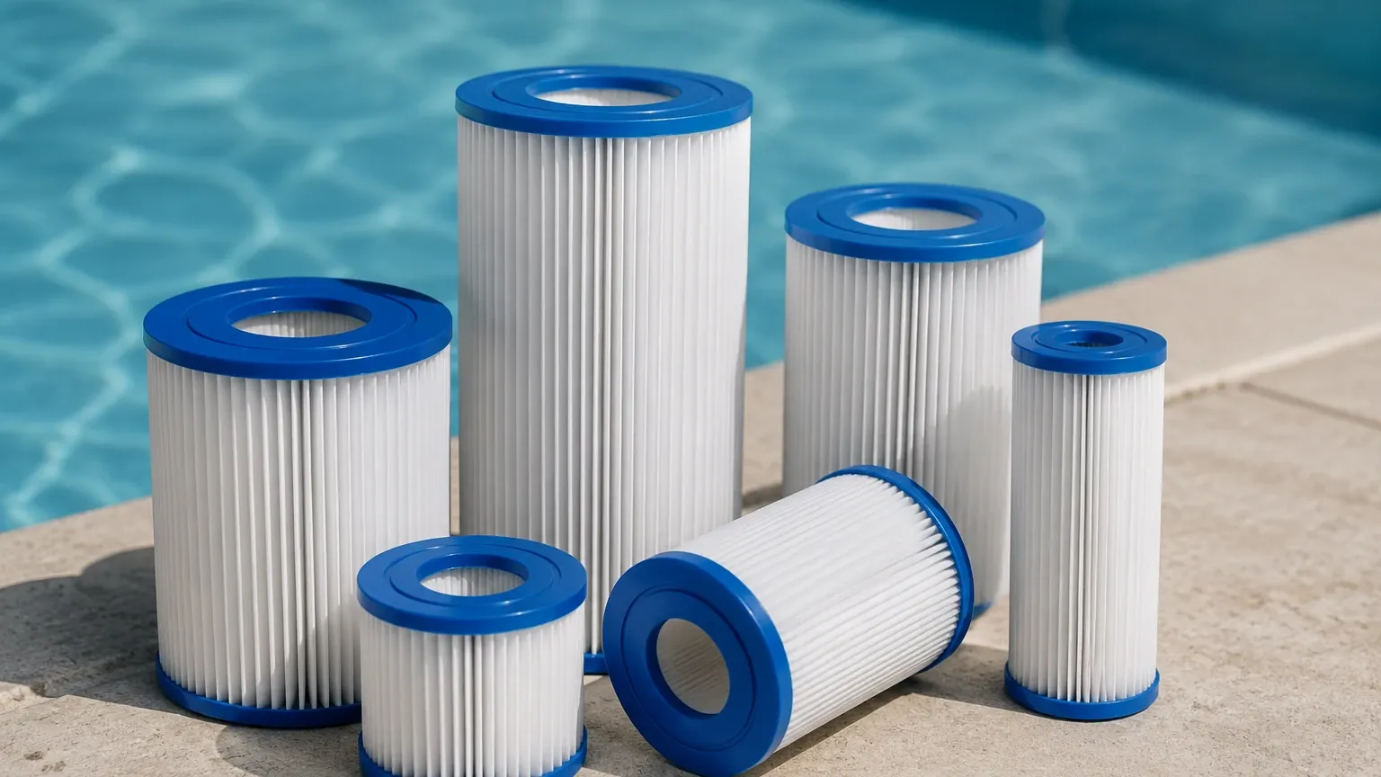 Filter Cartridge for Bestway Pool visual guide