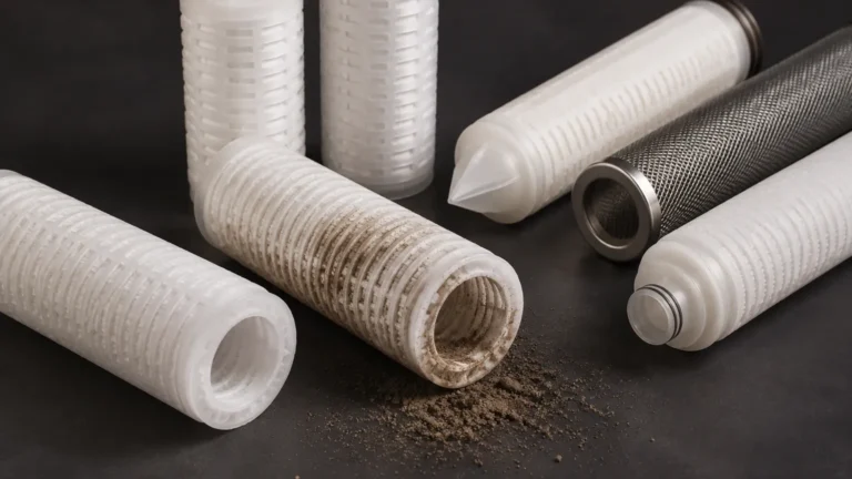 Filter Cartridge Sediment visual guide