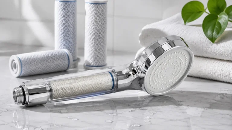 Filter Cartridge Shower Head visual guide