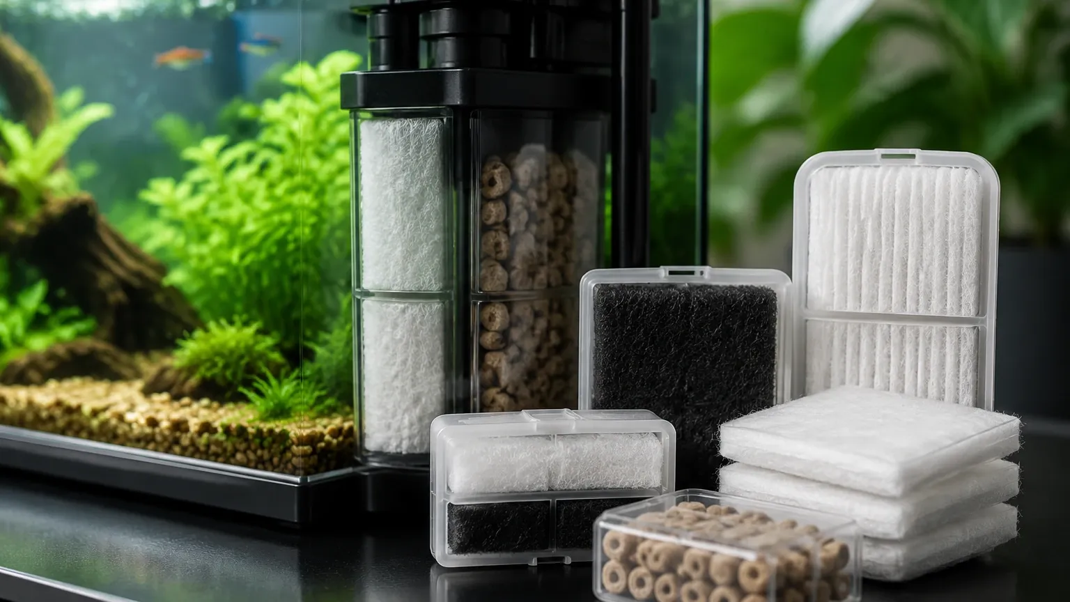 Filter Cartridges for Fish Tank visual guide