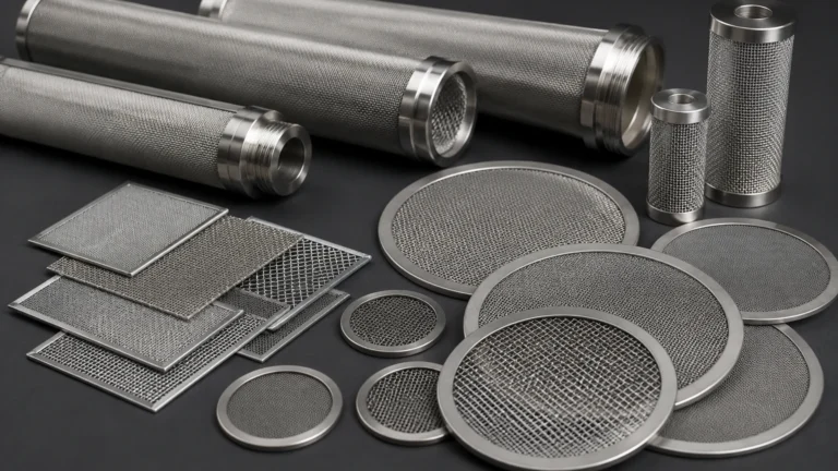 Filter Mesh Sizes visual guide