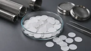 Filter Paper Discs 6mm visual guide