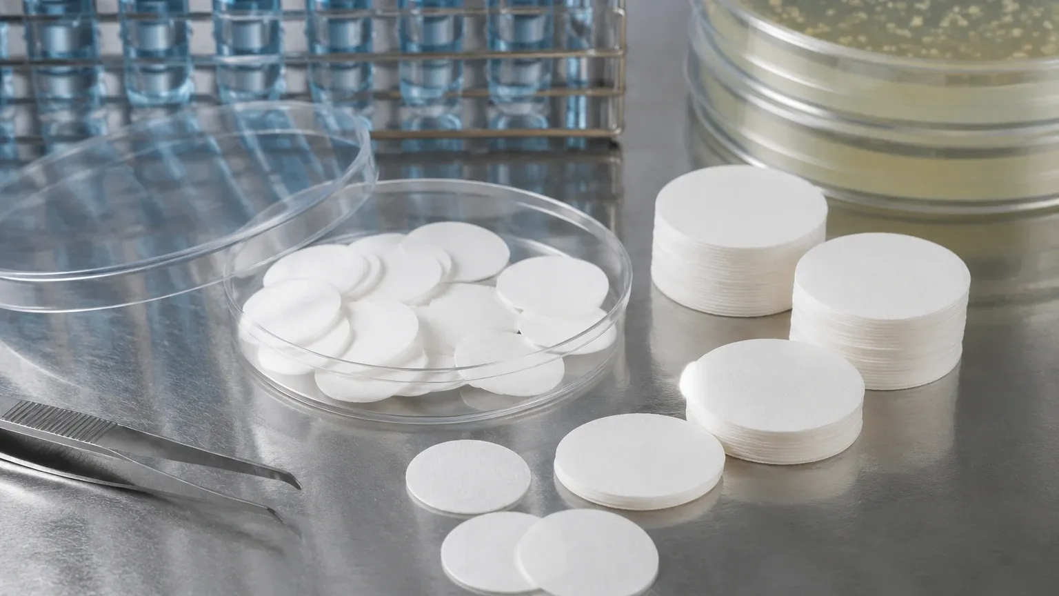Filter Paper Discs Microbiology visual guide