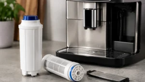 Filter Replacement Delonghi Magnifica Evo visual guide
