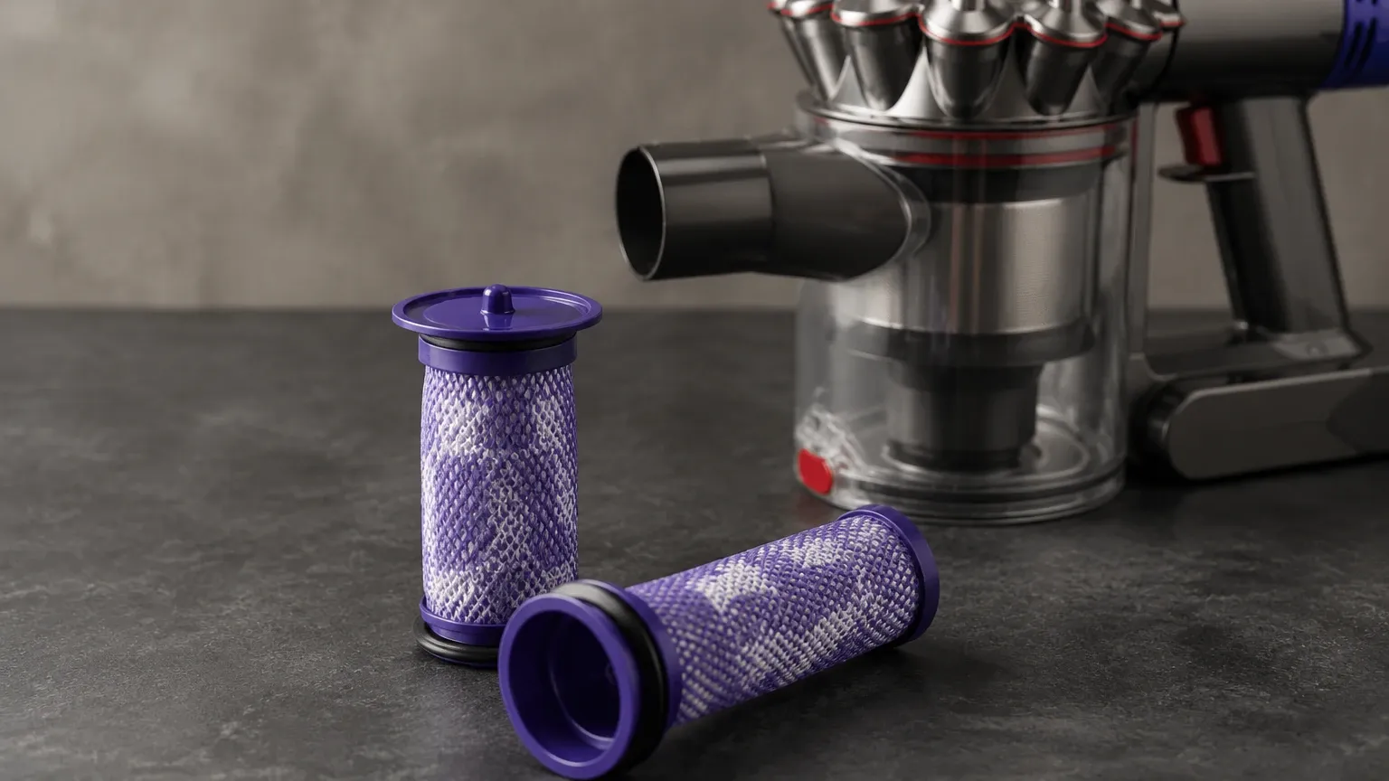 Filter Replacement Dyson V8 Filter Replacement Dyson V8 visual guide