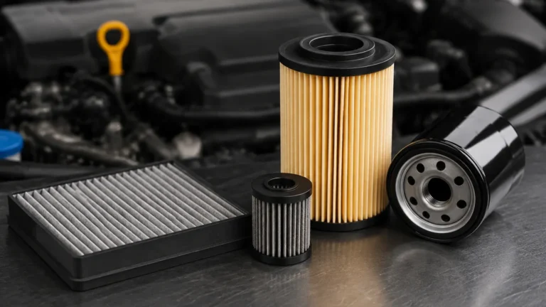 Filter Replacement in Car visual guide