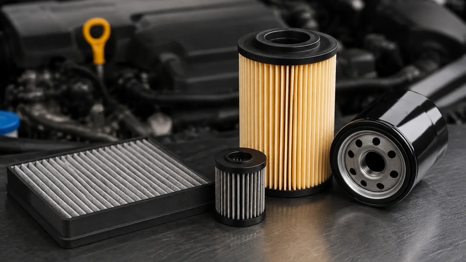 Filter Replacement in Car visual guide